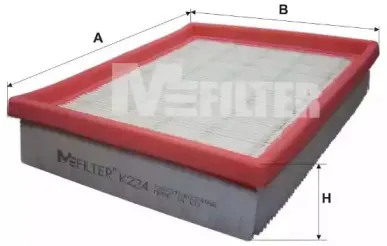K 224 MFILTER Воздушный фильтр K 224 MFILTER Воздушный фильтр